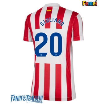 Atletico Madrid Giuliano Simeone #20 Tricou Fotbal Replică 2025-26 Femei Acasa